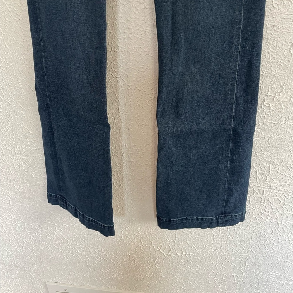 Express Mid Rise Boot Cut Jeans 0S - Picture 2 of 6